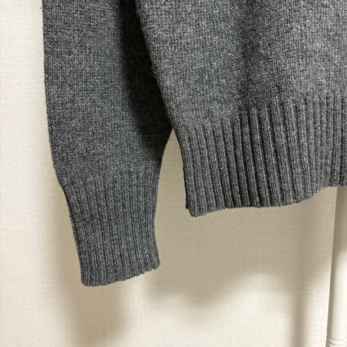 폴로 랄프로렌 스펠아웃 로고 라운드 울 니트 / 그레이, 95 상품이미지6