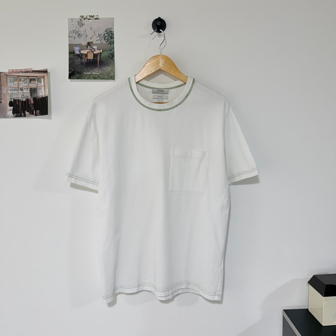 [S] COS 코스 헤비코튼 티셔츠 상품이미지1