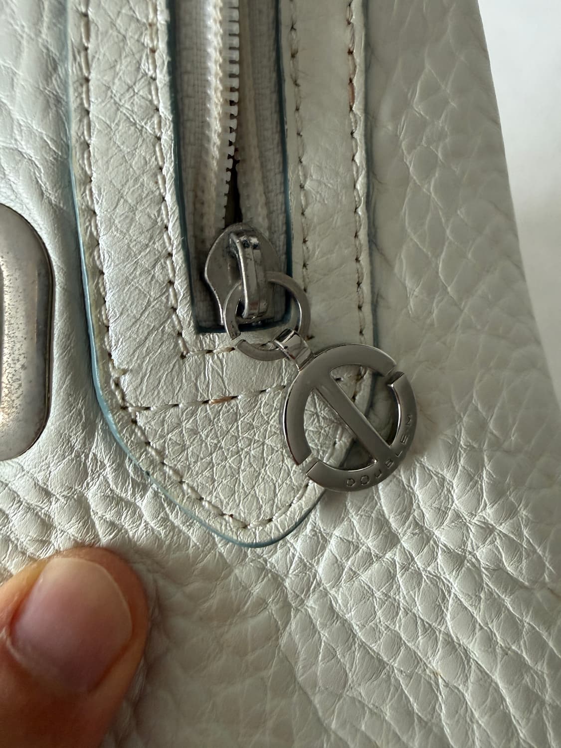 Pre owned 레더 토트백 상품이미지7