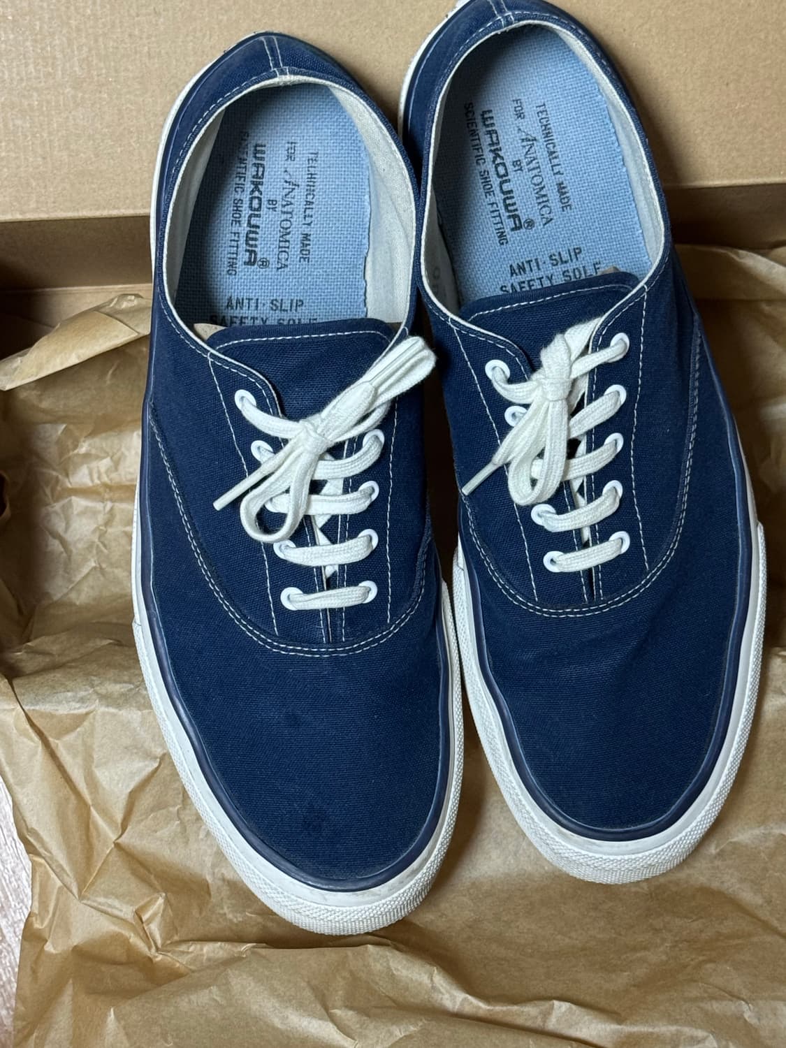 와쿠와 덱슈즈 네이비 270 상품이미지1