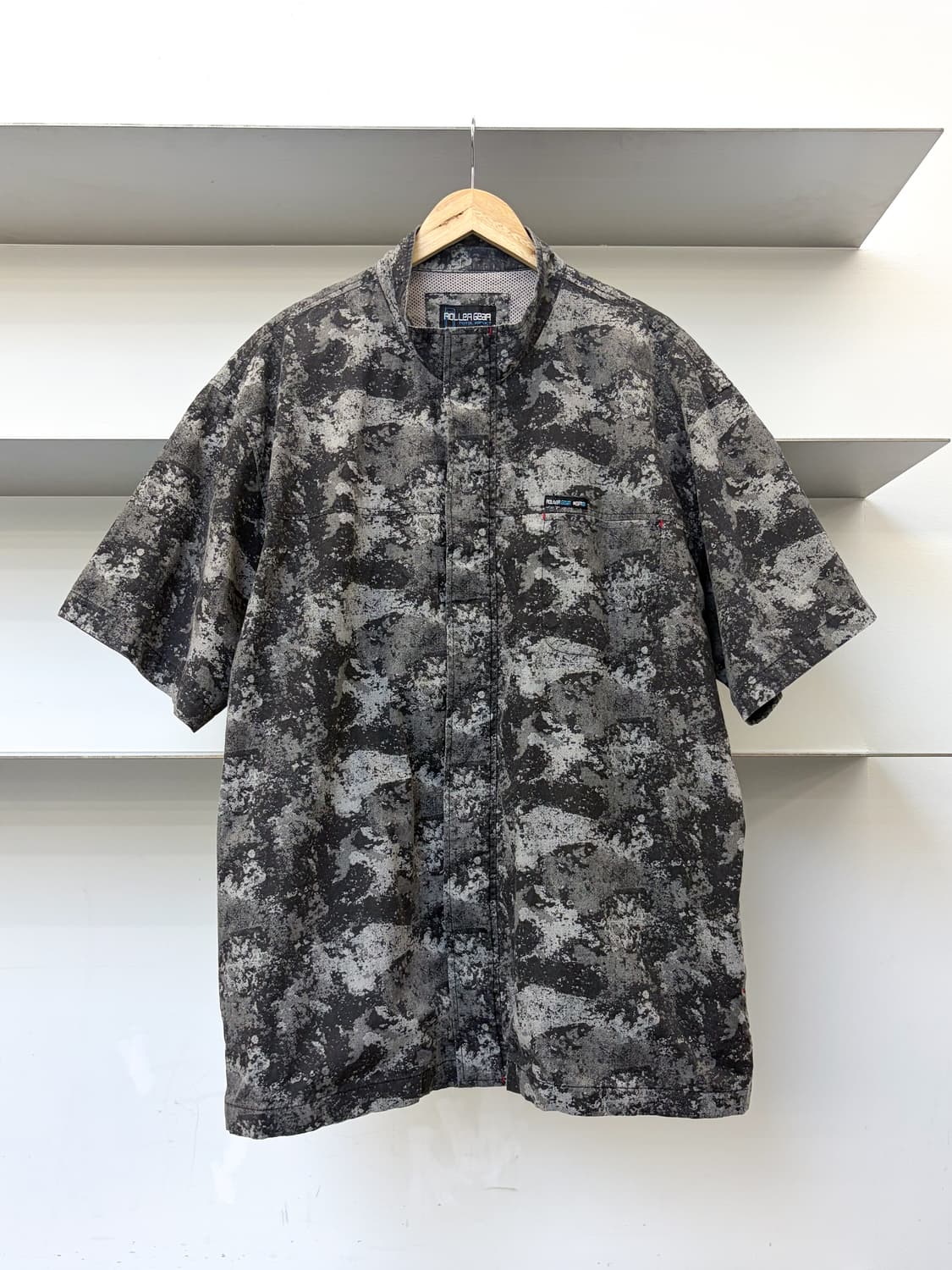 롤러 기어 카모플라쥬 하프 집업 셔츠 상품이미지1
