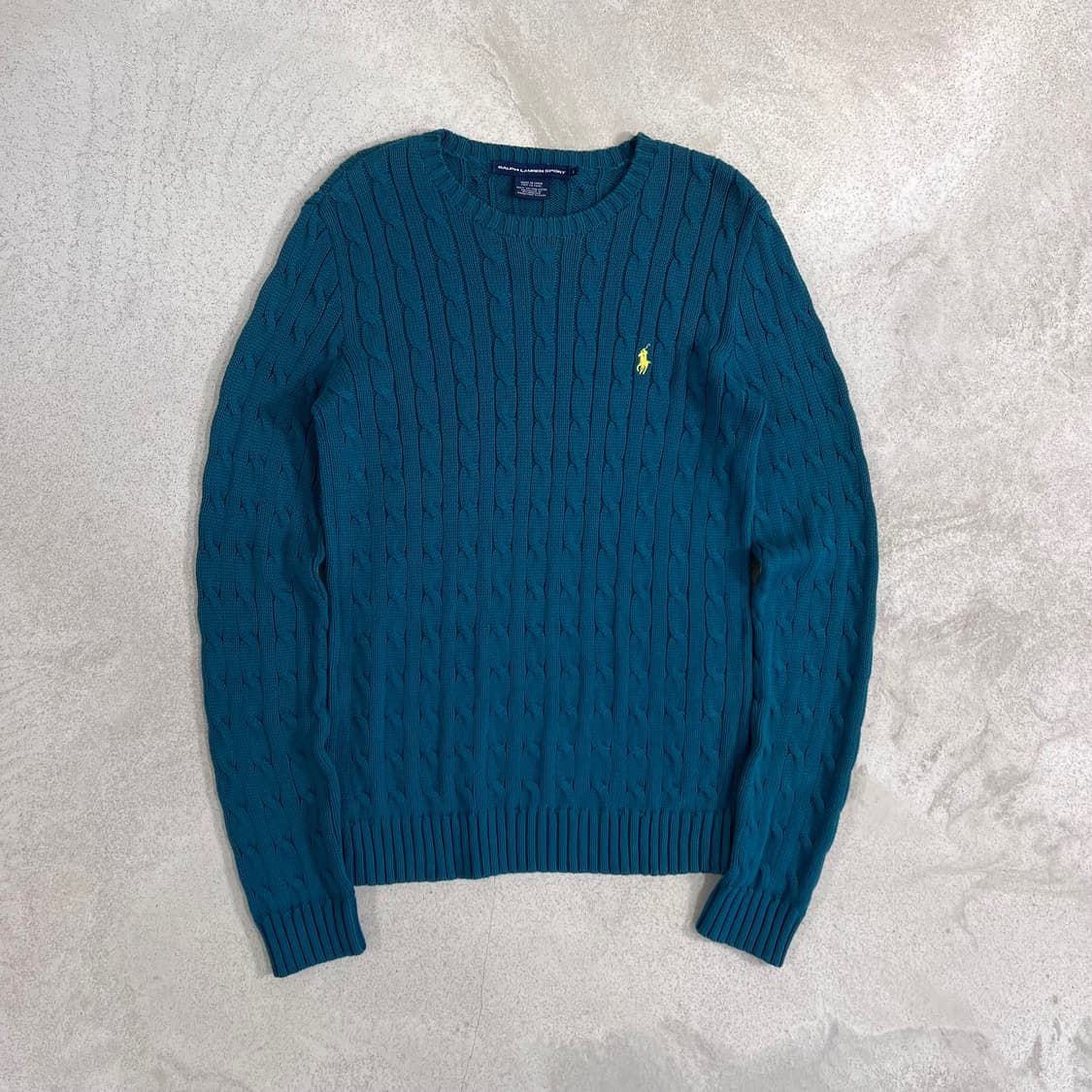 랄프로렌 스포트 케이블 니트 스웨터 상품이미지1