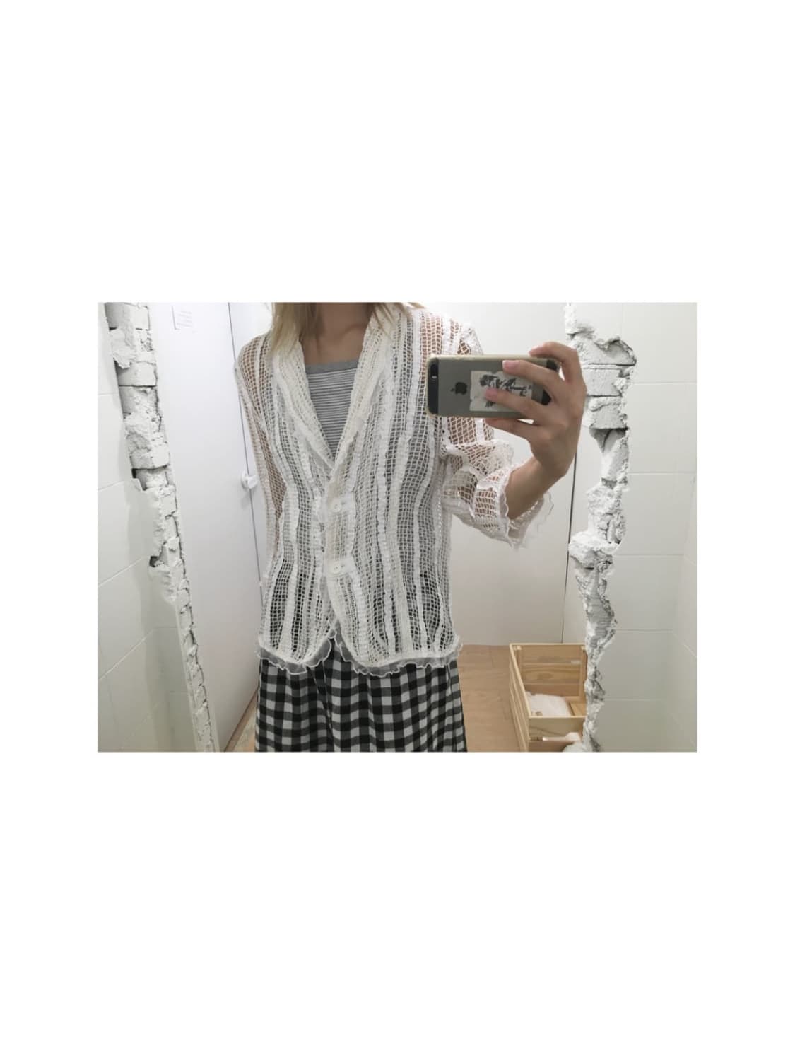 Vintage net jacket 상품이미지1