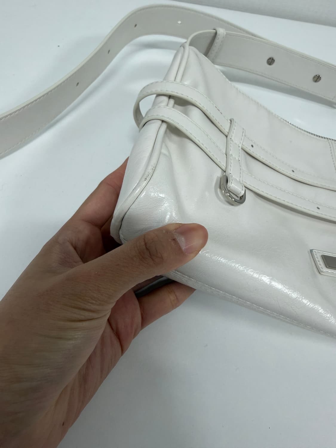 마틴킴 더블 벨티드 스트랩 미니 백 상품이미지4