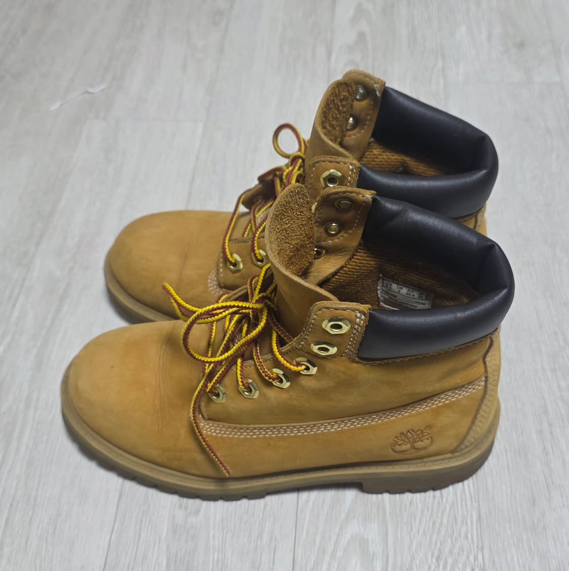 팀버랜드 옐로우 여성 부츠(12909 220사이즈) 상품이미지4