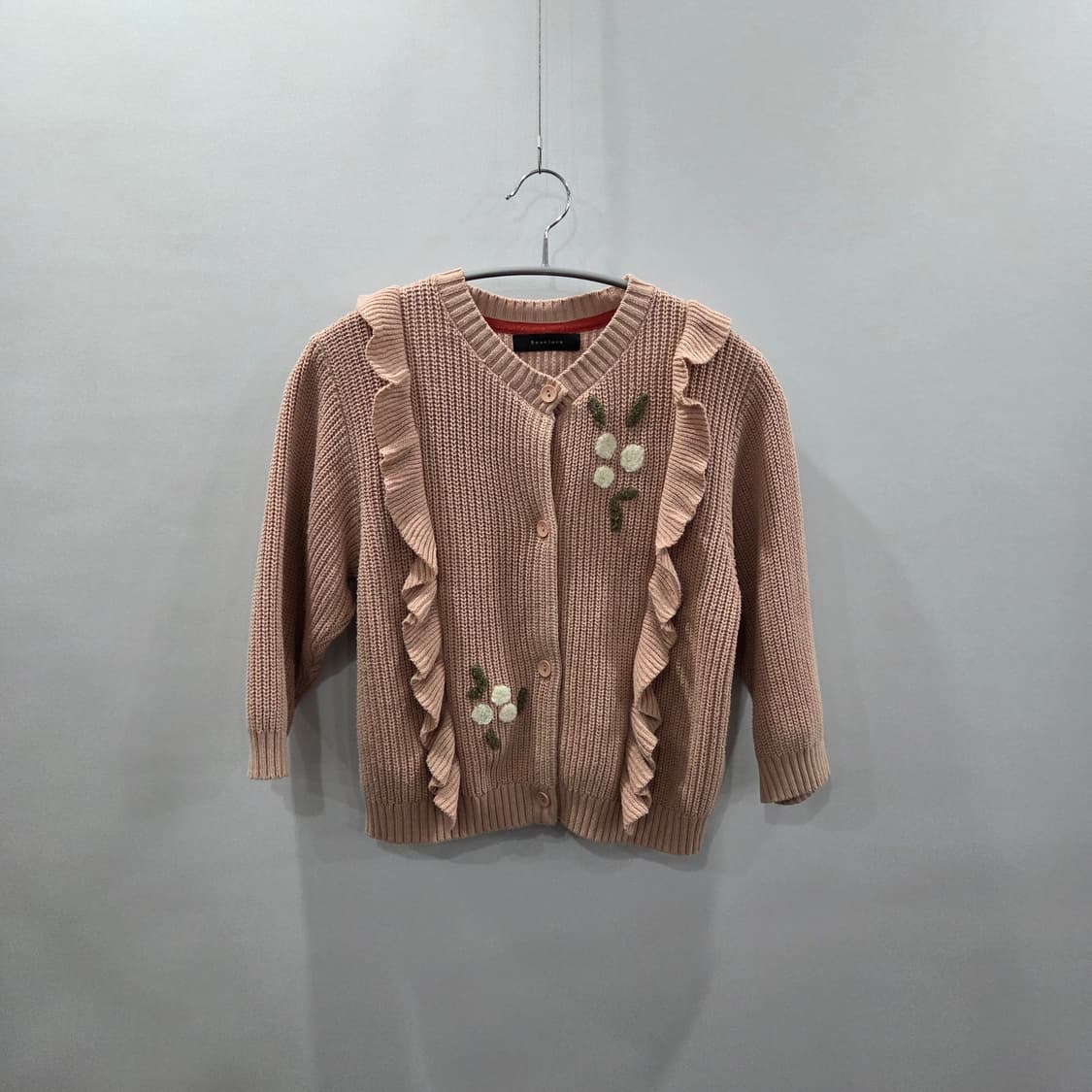 로아앤제인 여아 프릴 가디건 120/7/8Y 상품이미지1