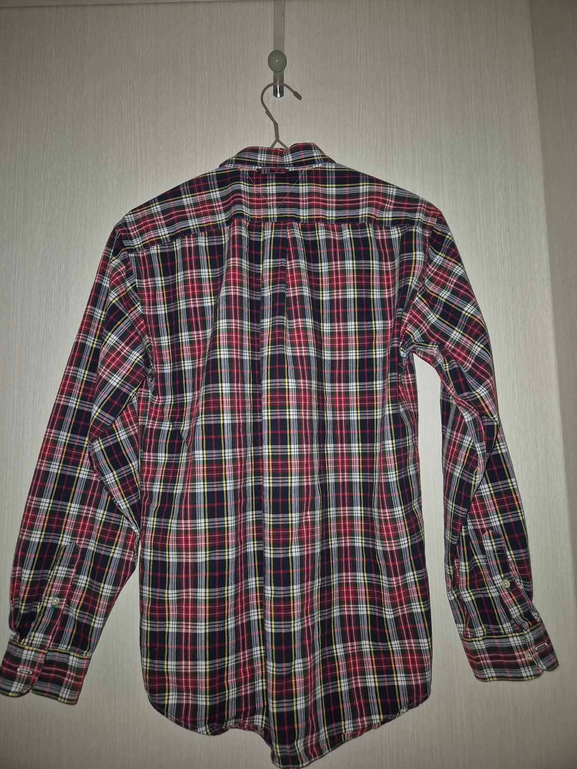 여성 L 타미힐피거 체크 셔츠 상품이미지3