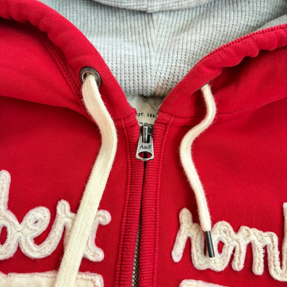 아베크롬비 빈티지 후드집업 자켓 XS 상품이미지4