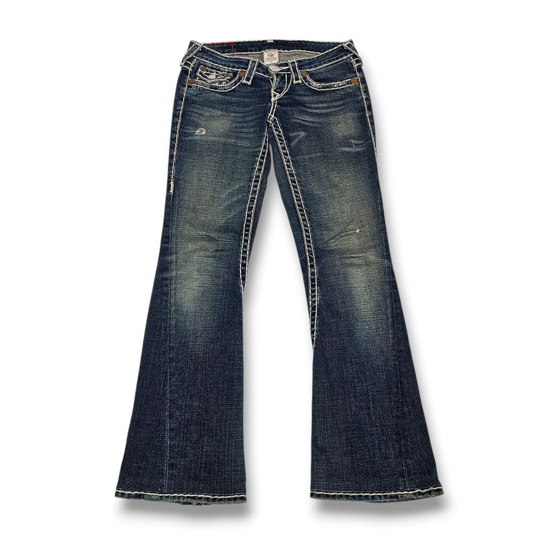 25 True Religion 트루릴리전 USA 플랩 플레어 진 상품이미지5