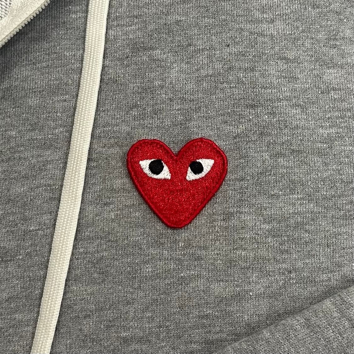 [S급/신형정품] 꼼데가르송 PLAY 후드집업 상품이미지2