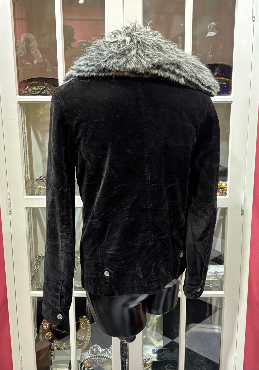 secret agents jacket 시크릿 어젠트 퍼 벨벳 자켓 상품이미지2