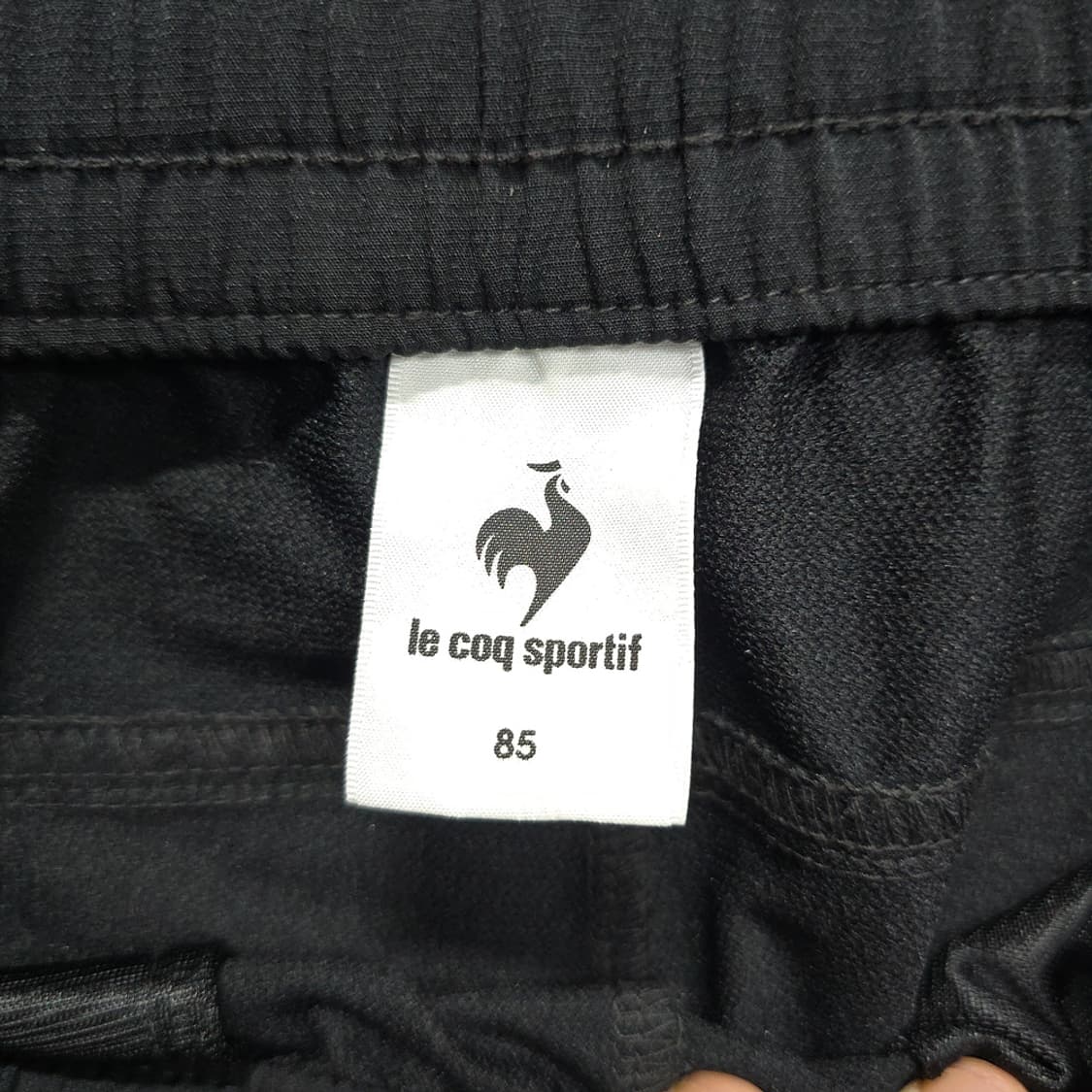 르꼬끄(le coq sportif) 카고 조거팬츠 블랙 85 상품이미지7