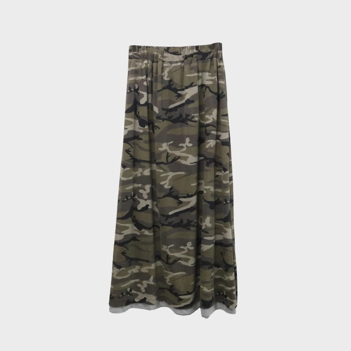 CHARM 카모플라주 리버시블 롱 스커트 62343 상품이미지2