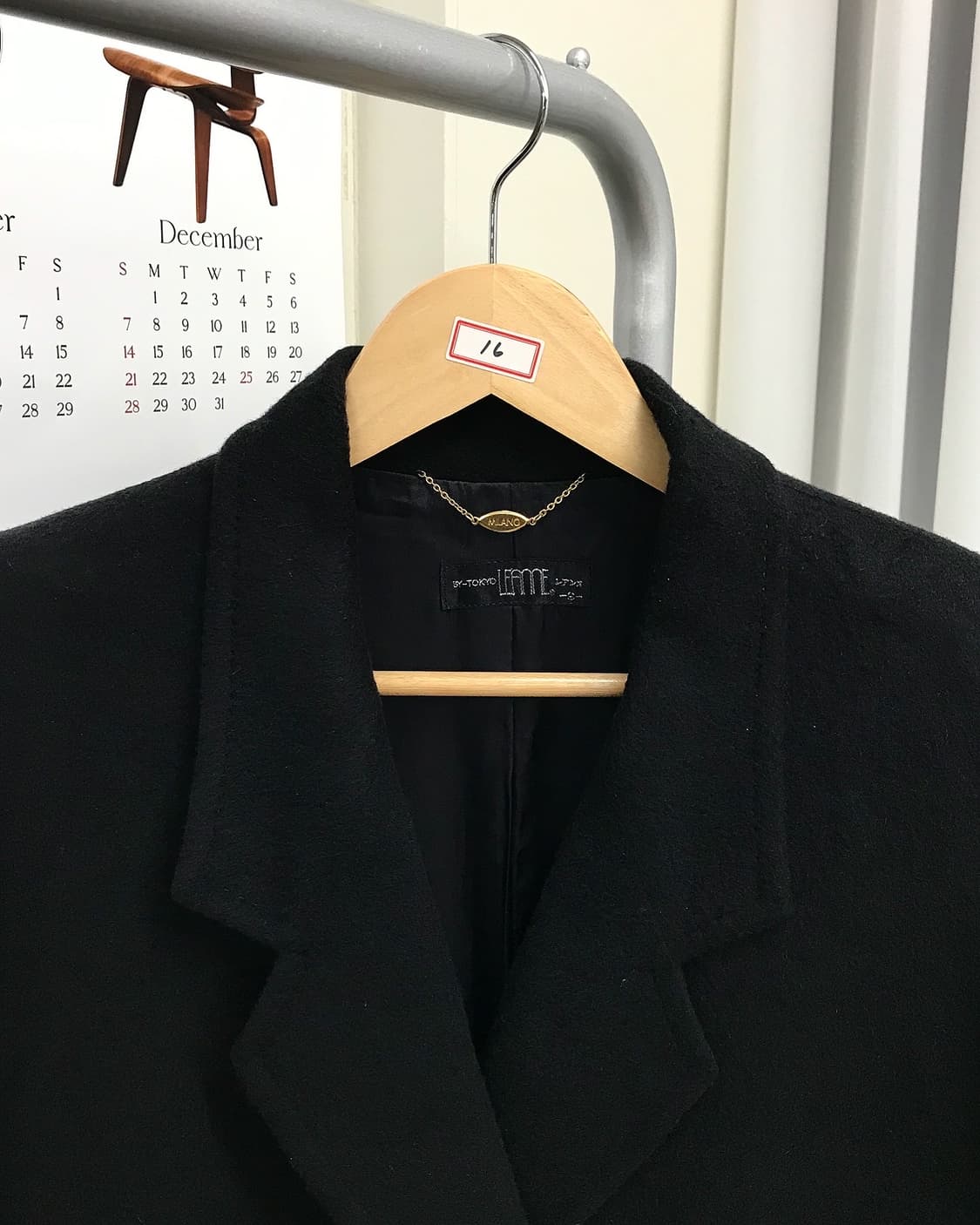 일제 캐시미어 100 더블 코트 상품이미지2