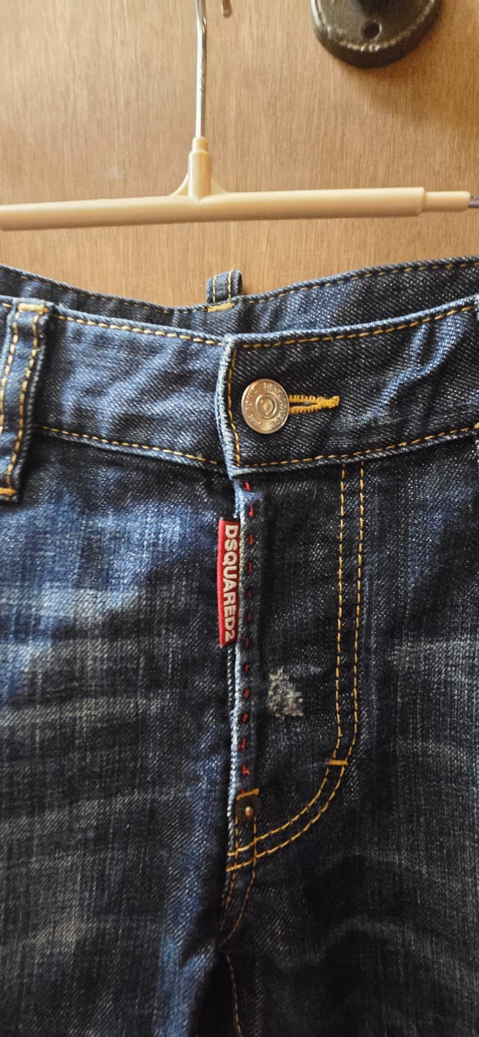 44)29인치  DSQUARED2 디스퀘어드 루키11 슬림핏 남성청바지 상품이미지4