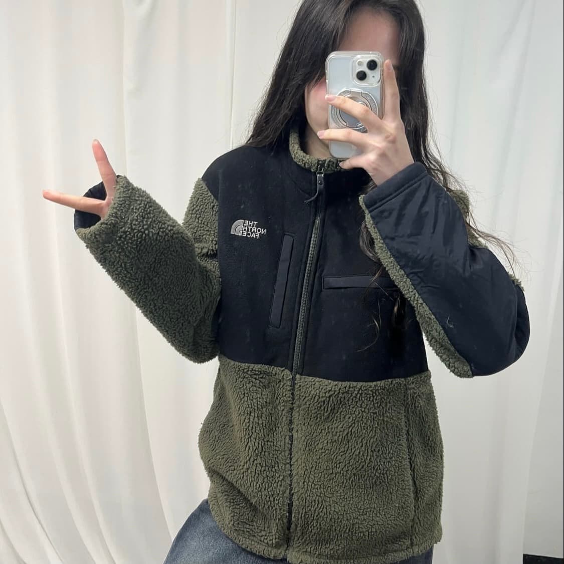 The North Face Khaki Denali Fleece 상품이미지2