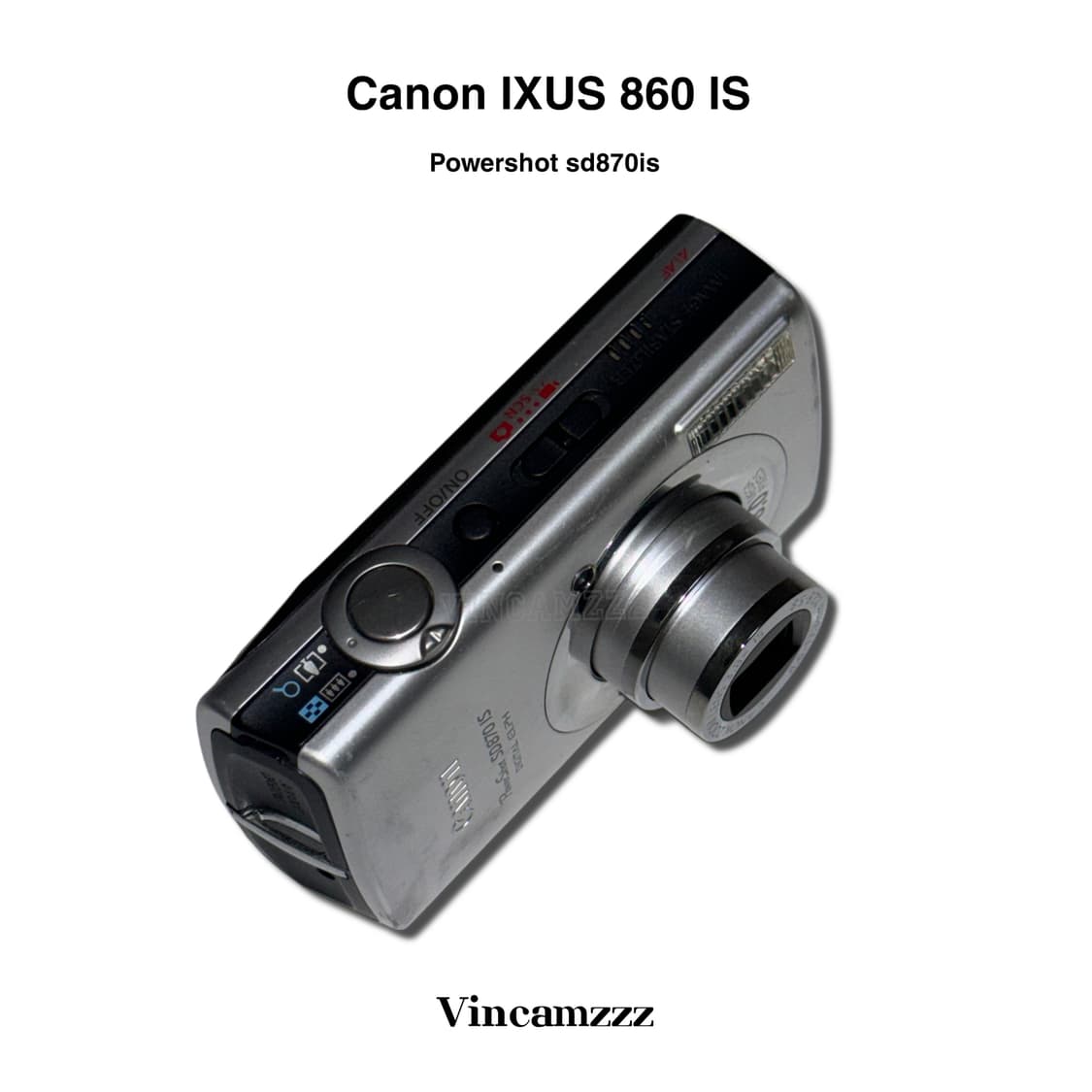 Canon IXUS 캐논 익서스 860is 디지털카메라 (상세글 확인) 상품이미지4