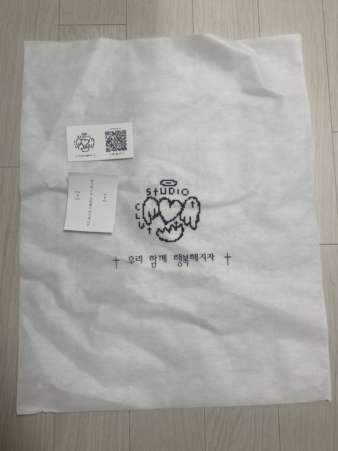 클럿스튜디오 엔젤백팩 화이트 상품이미지5