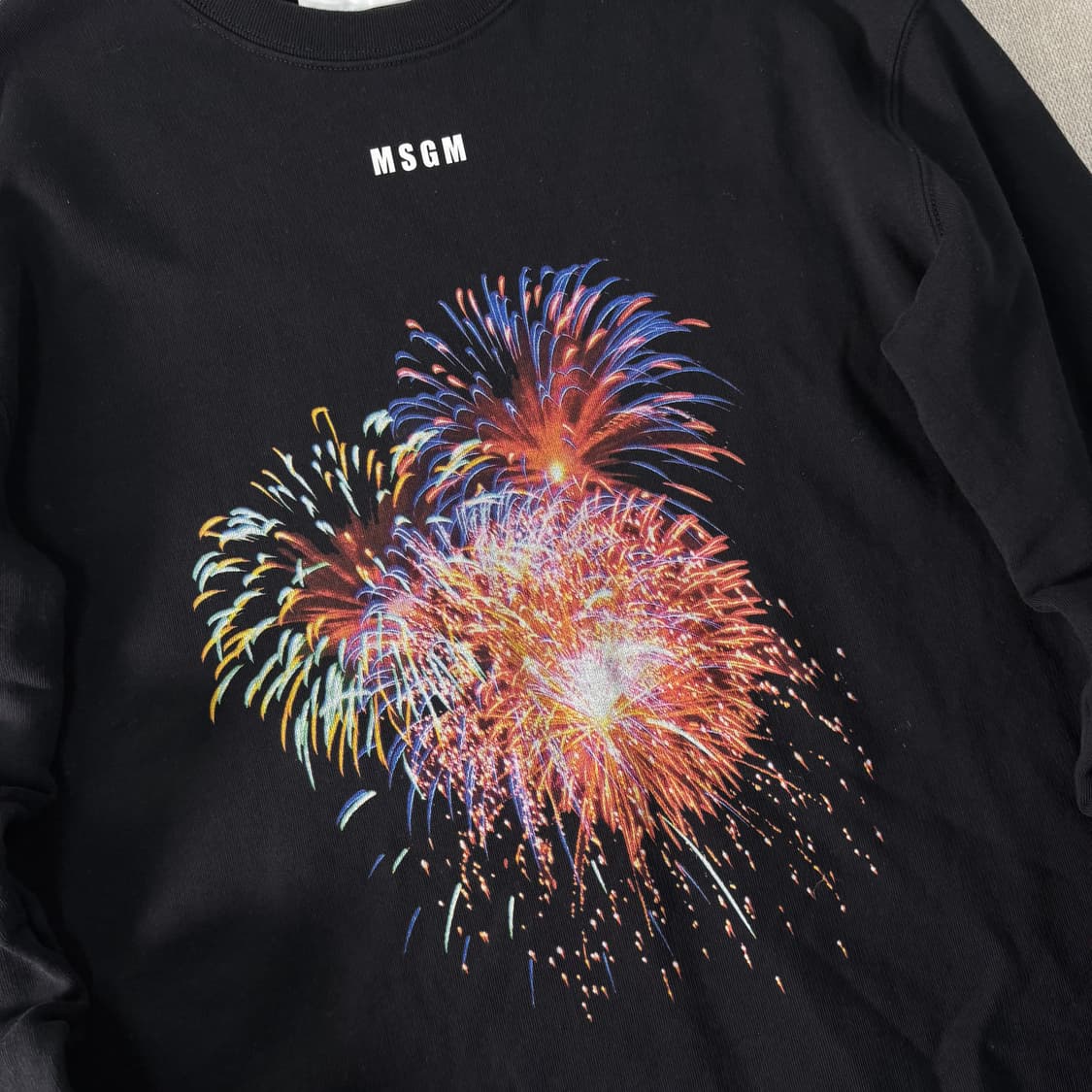 95  msgm 그래픽 맨투맨 상품이미지2