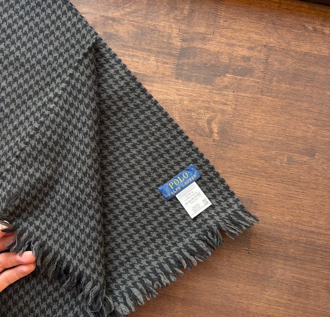 15483 - 폴로 랄프로렌 체크 울 머플러 (울 100%) 상품이미지4