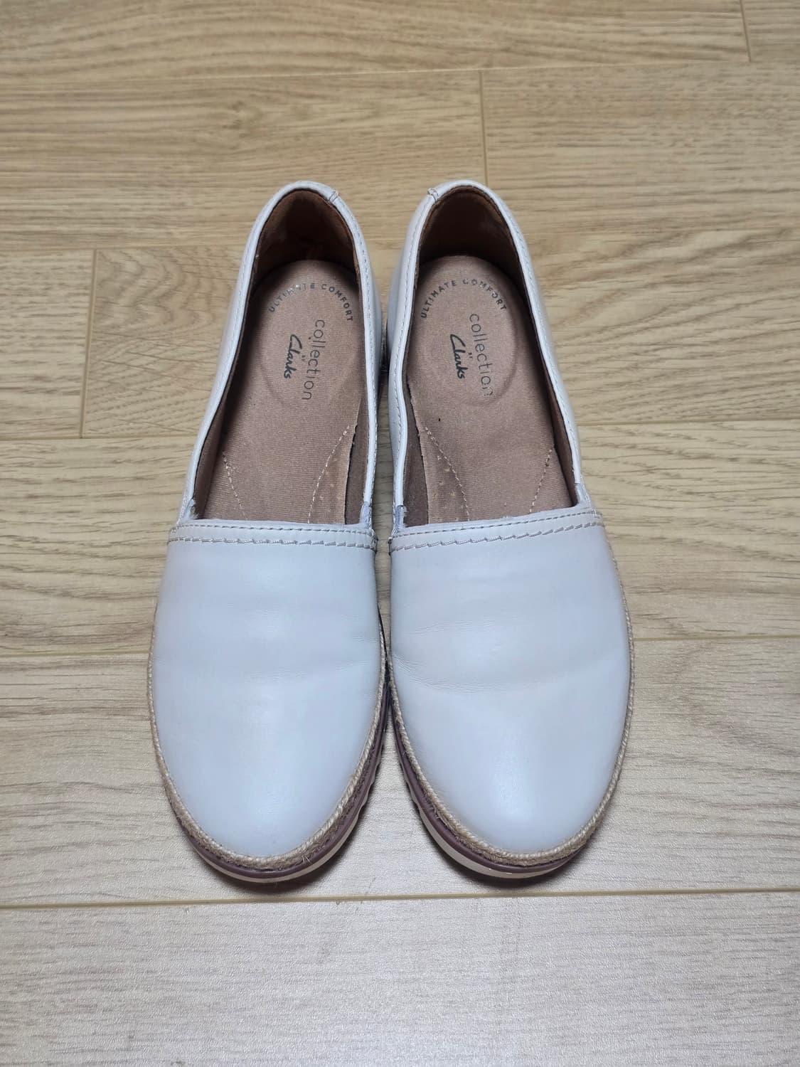 클락스 세레나 화이트 에스파듀 슈즈 225 상품이미지2