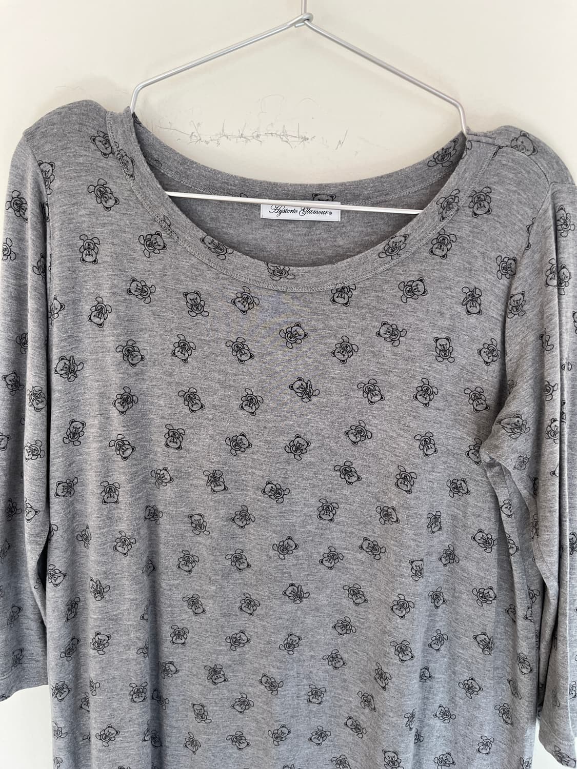 히스테릭 글래머 퍽베어 올오버 프린트 원피스 상품이미지3