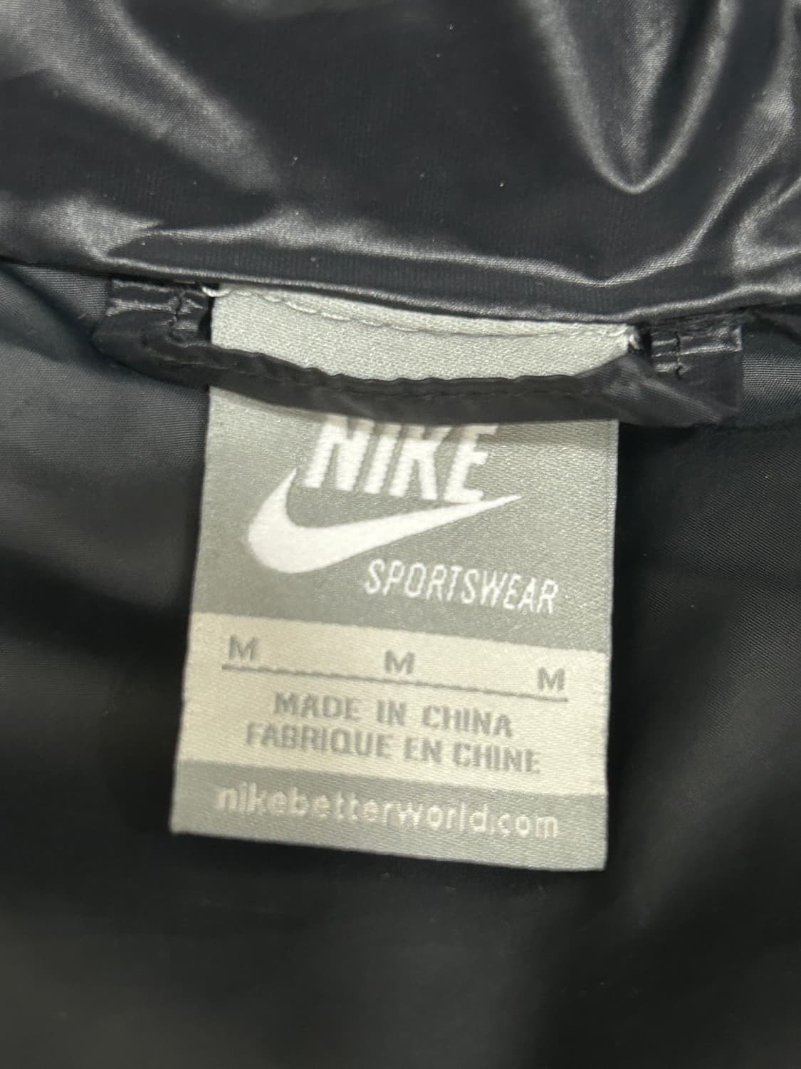 나이키 구스다운 700 패딩 조끼 여성 M 85 올블랙 상품이미지6