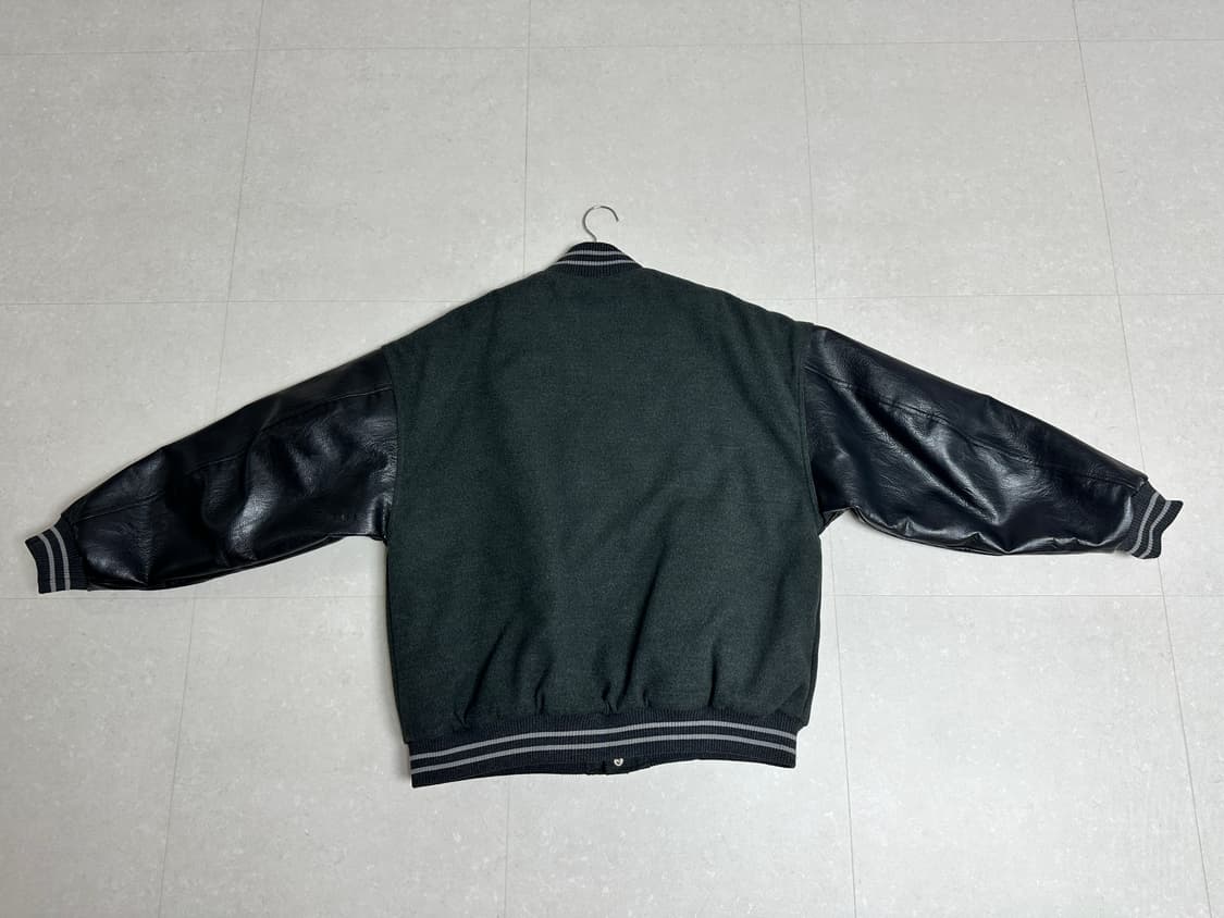 TWN 바시티 자켓 딥그레이(L size) 상품이미지3