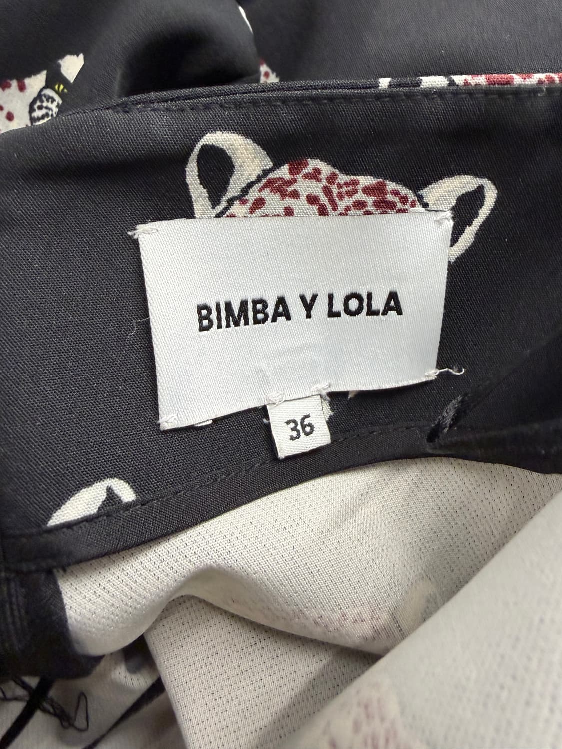 BIMBA Y LOLA pattern midi skirt 36 상품이미지6