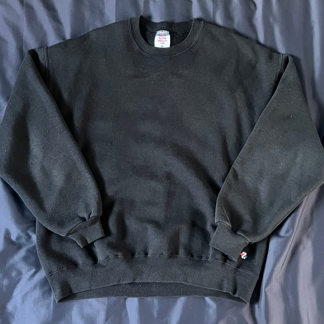 JERZEES 90s 스웻셔츠 블랙 XL USA 상품이미지1