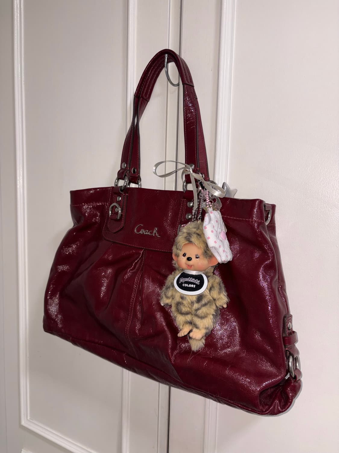 Coach red shoulder bag 상품이미지2