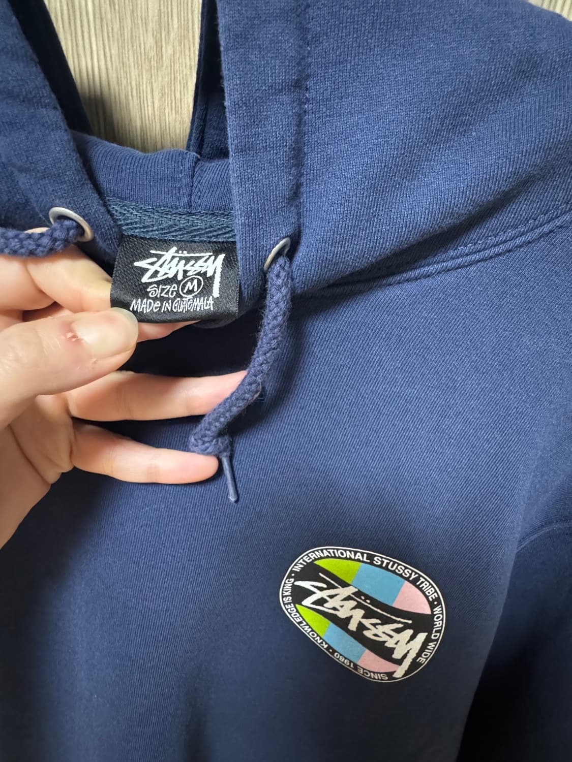 스투시 클래식 닷 후드티  상품이미지2