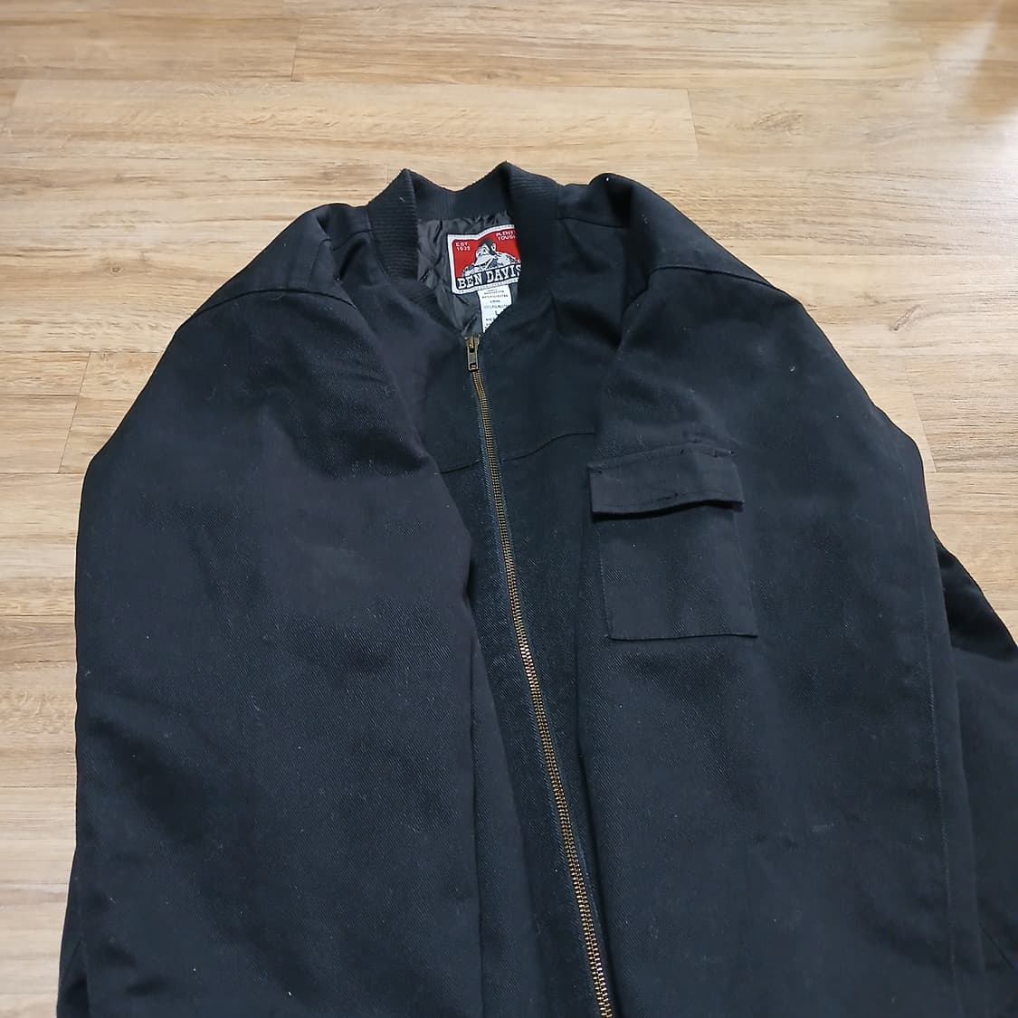 BEN Davis 밴데이비스 워크웨어 튼튼한 봄버 누빔 항공점퍼 마원 상품이미지5