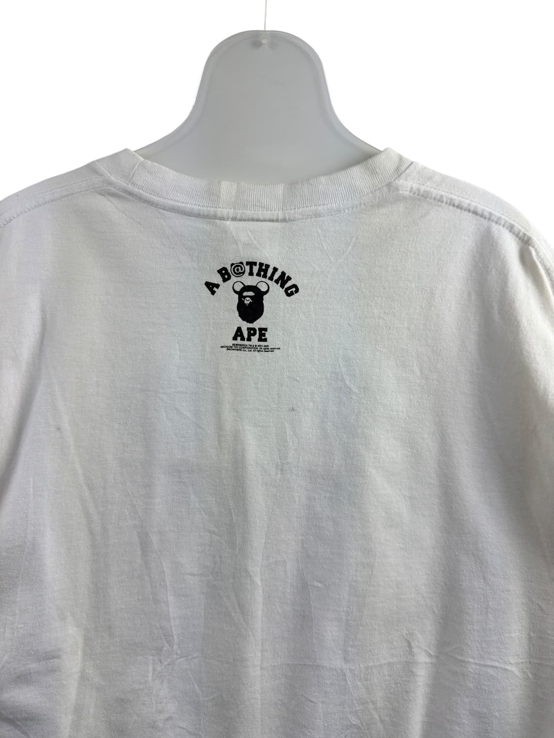 베이프X메디콤토이 콜라보 베어브릭 티셔츠1562 상품이미지5