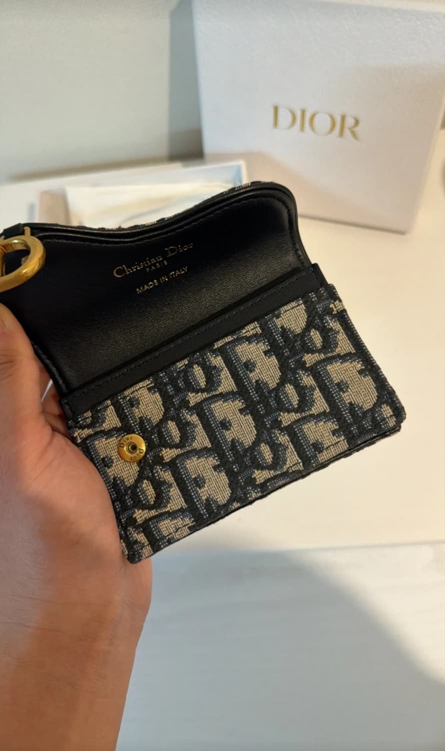 새상품급 디올 오블리크 카드지갑 상품이미지2
