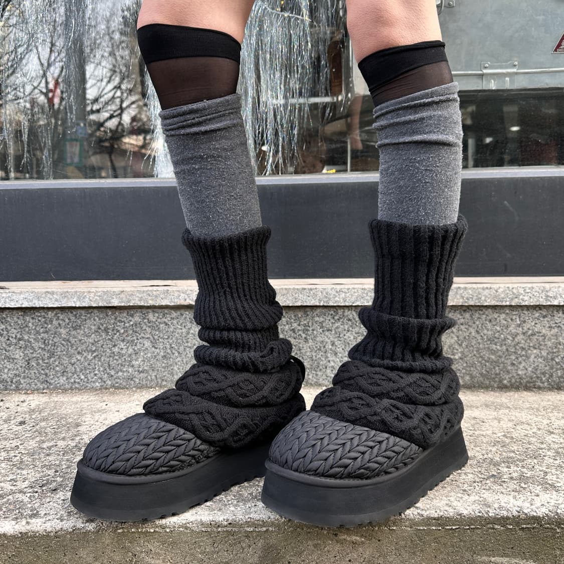 레어 어그 타즈 빌라니트 플랫폼 숏 부츠 상품이미지7