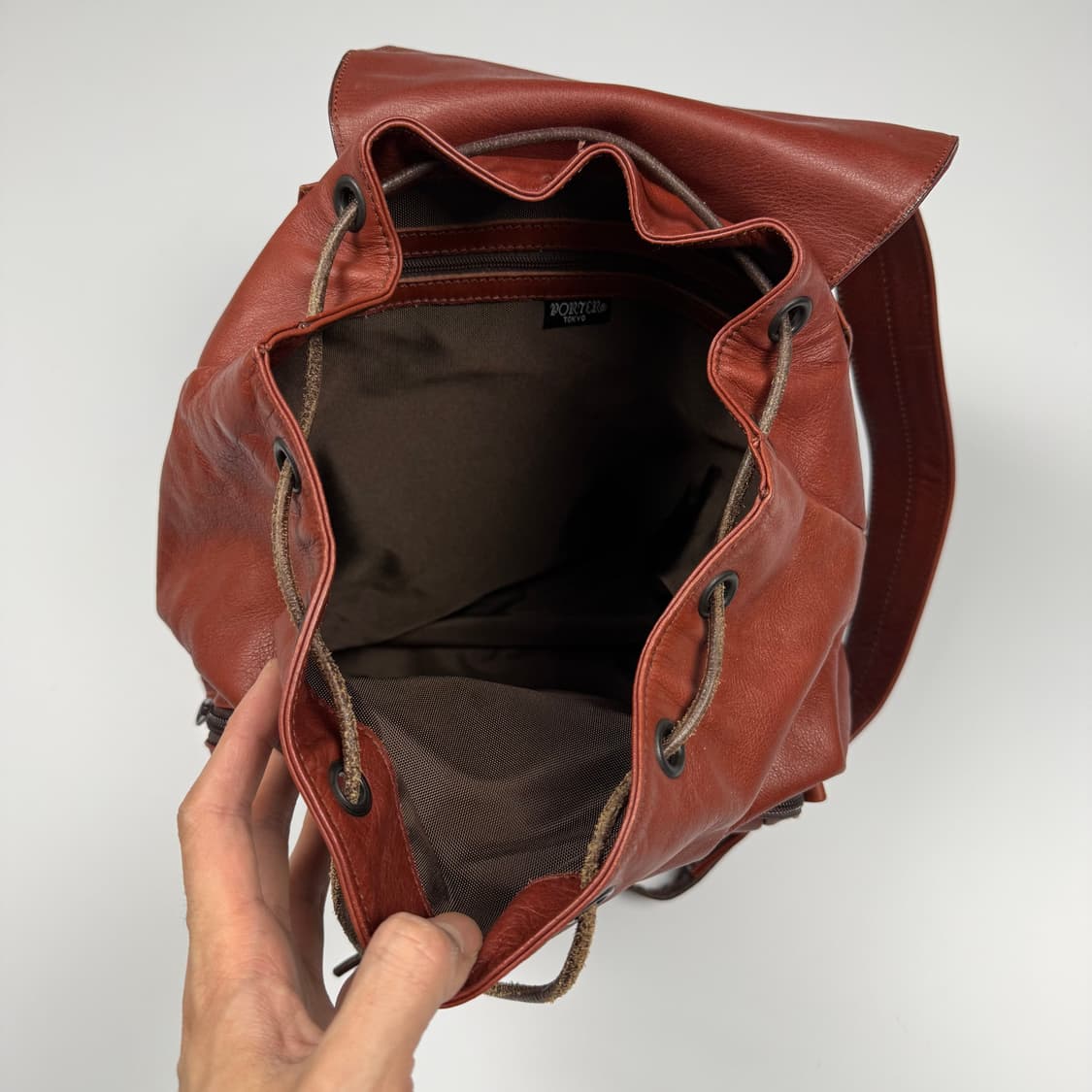 요시다포터 코르티나 래더 럭색 백팩 상품이미지7