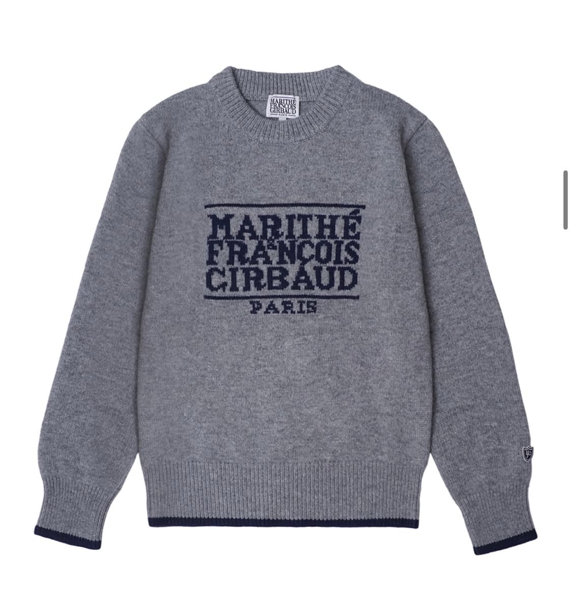 마리떼무브망 클래식 로고 니트 M 상품이미지1