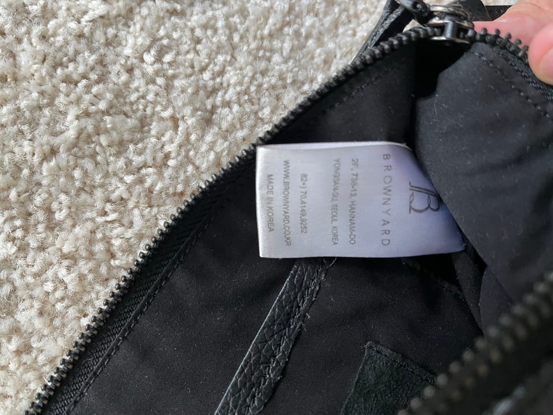 브라운야드 리얼 레더 크로스백 상품이미지4