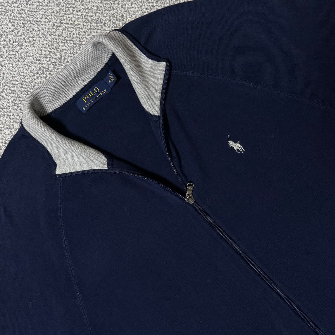 폴로 랄프로렌 니트 집업 네이비 M 상품이미지5
