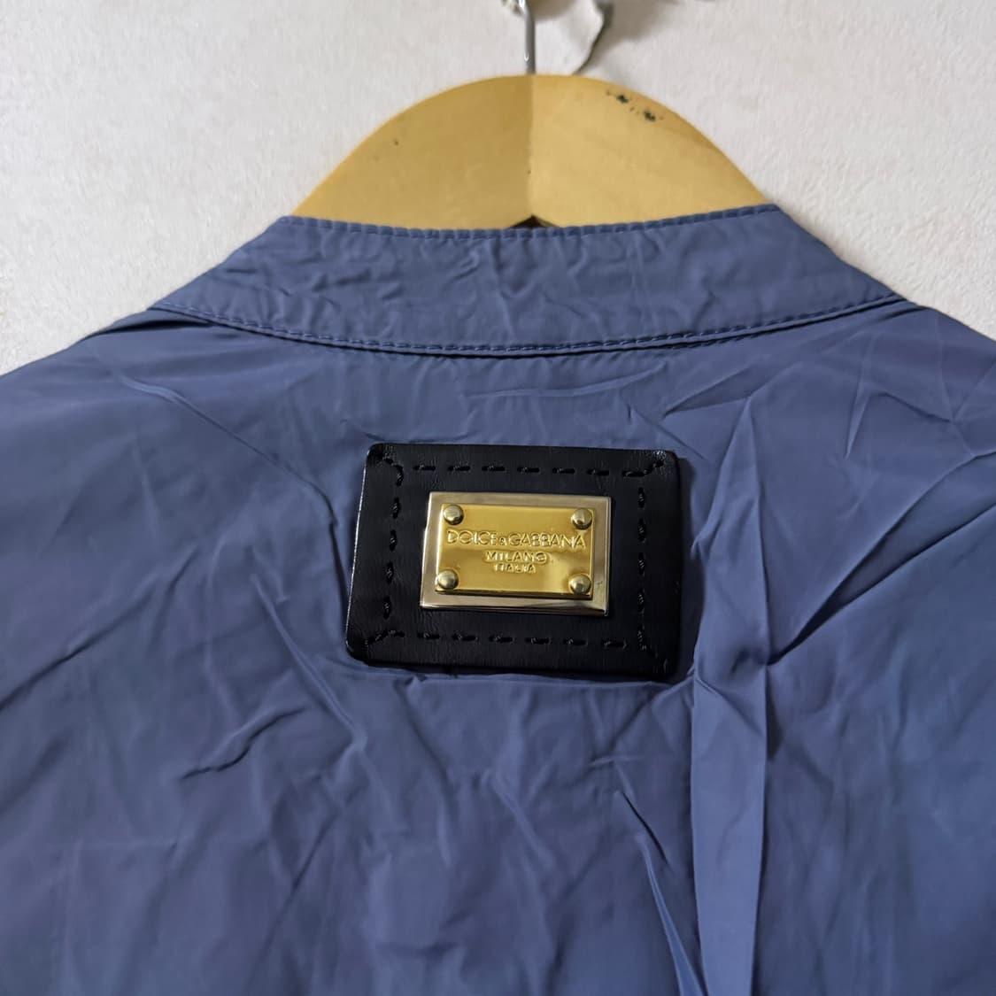 돌체앤가바나 플레이트 디테일 라이더 블루종 자켓 48(95) 상품이미지7