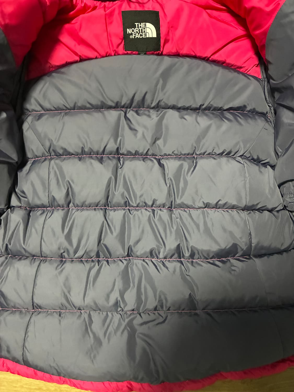 XL) 노스페이스 눕시2 다운자켓 미노이 패딩 핑크 상품이미지6