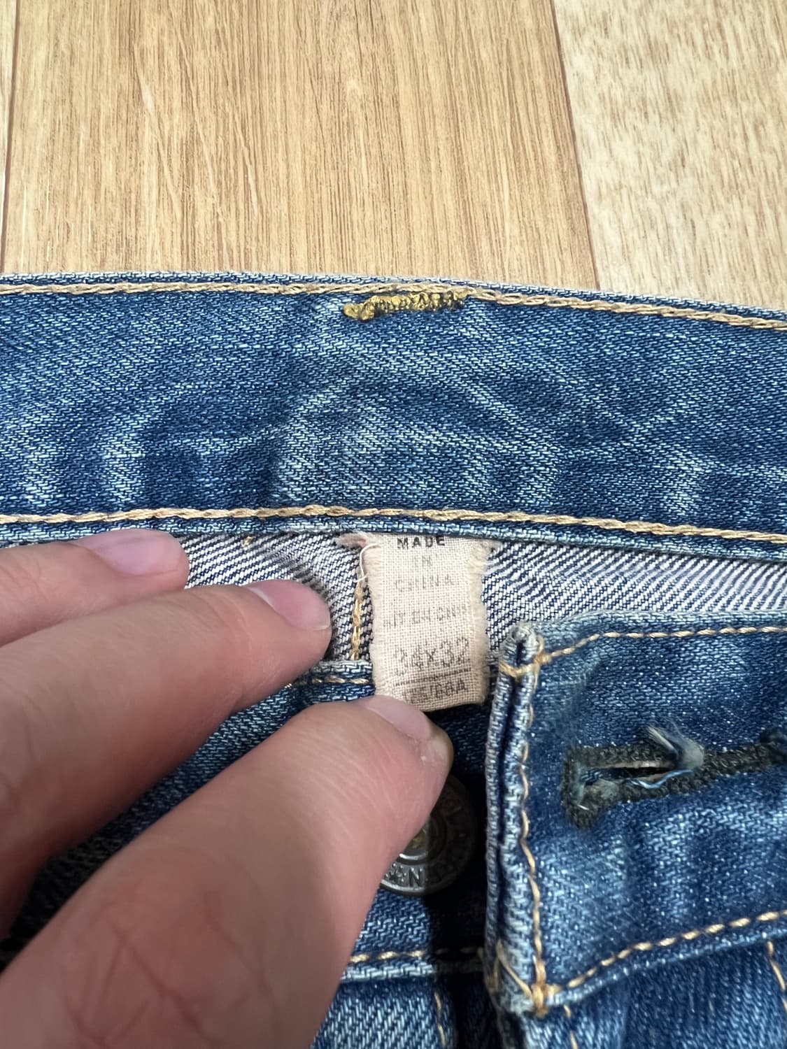 RRL 더블알엘 데님팬츠 34 상품이미지3