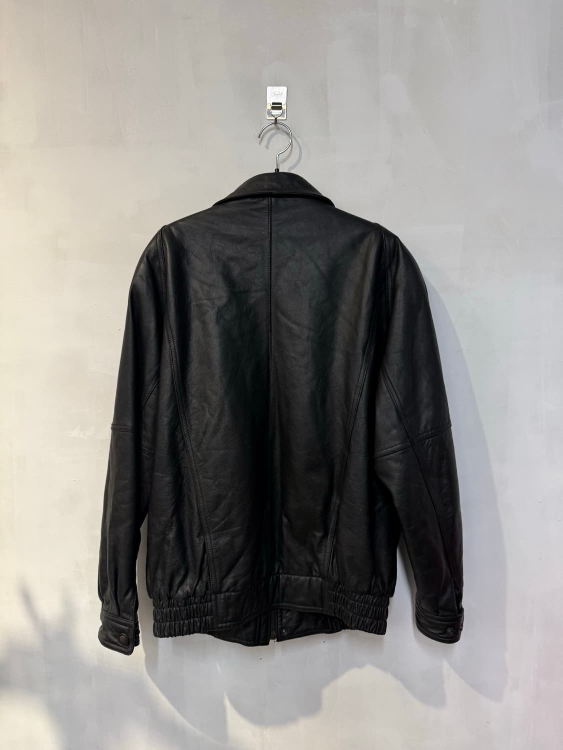 그린조이 소가죽 양털 레더자켓 상품이미지4