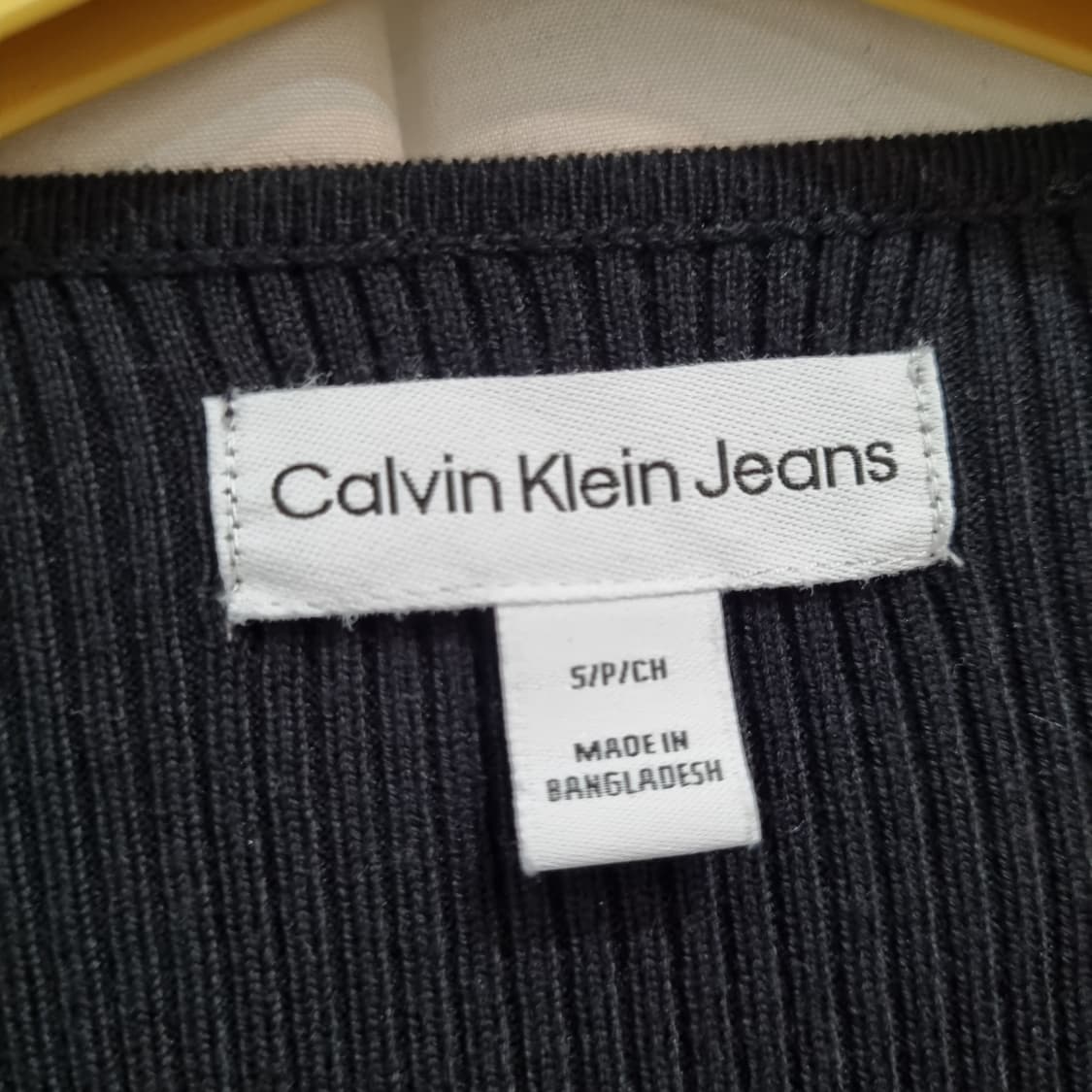 캘빈클라인 크롭 골지티 상품이미지3