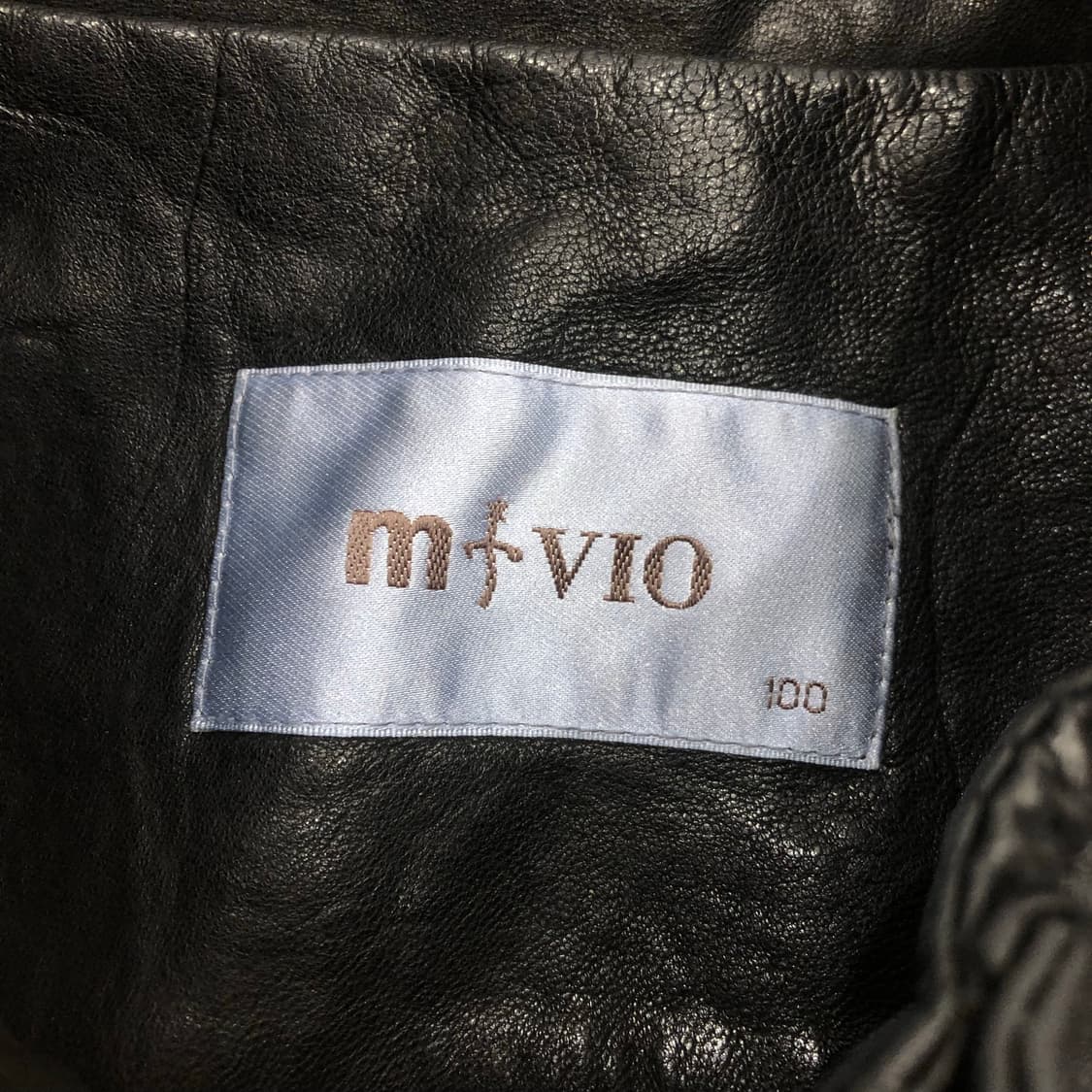 엠비오 양가죽 쿼드포켓 레더 가죽 자켓 상품이미지6