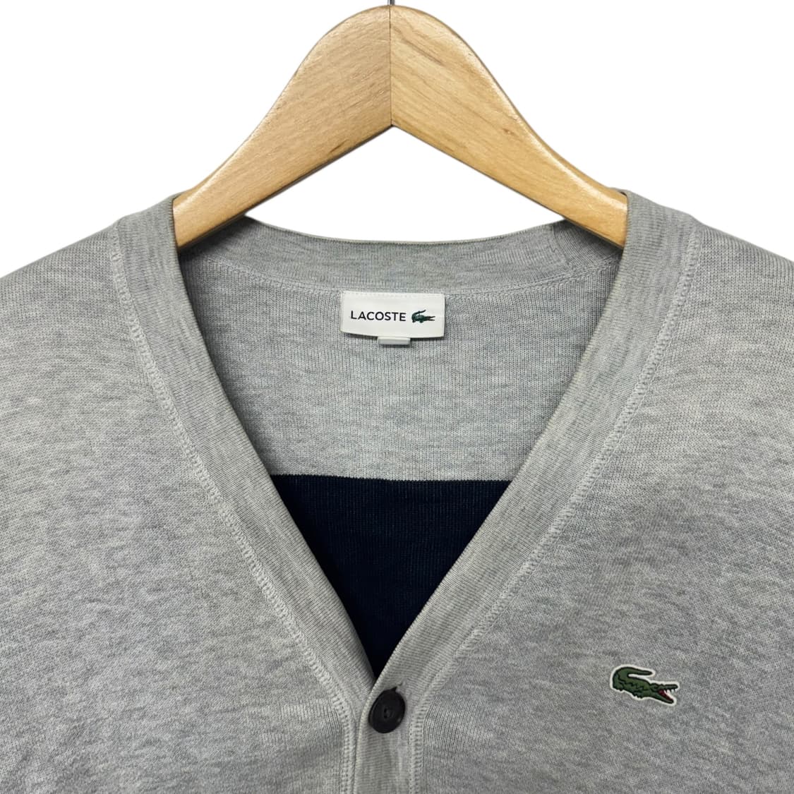 라코스테 로고 가디건 상품이미지2