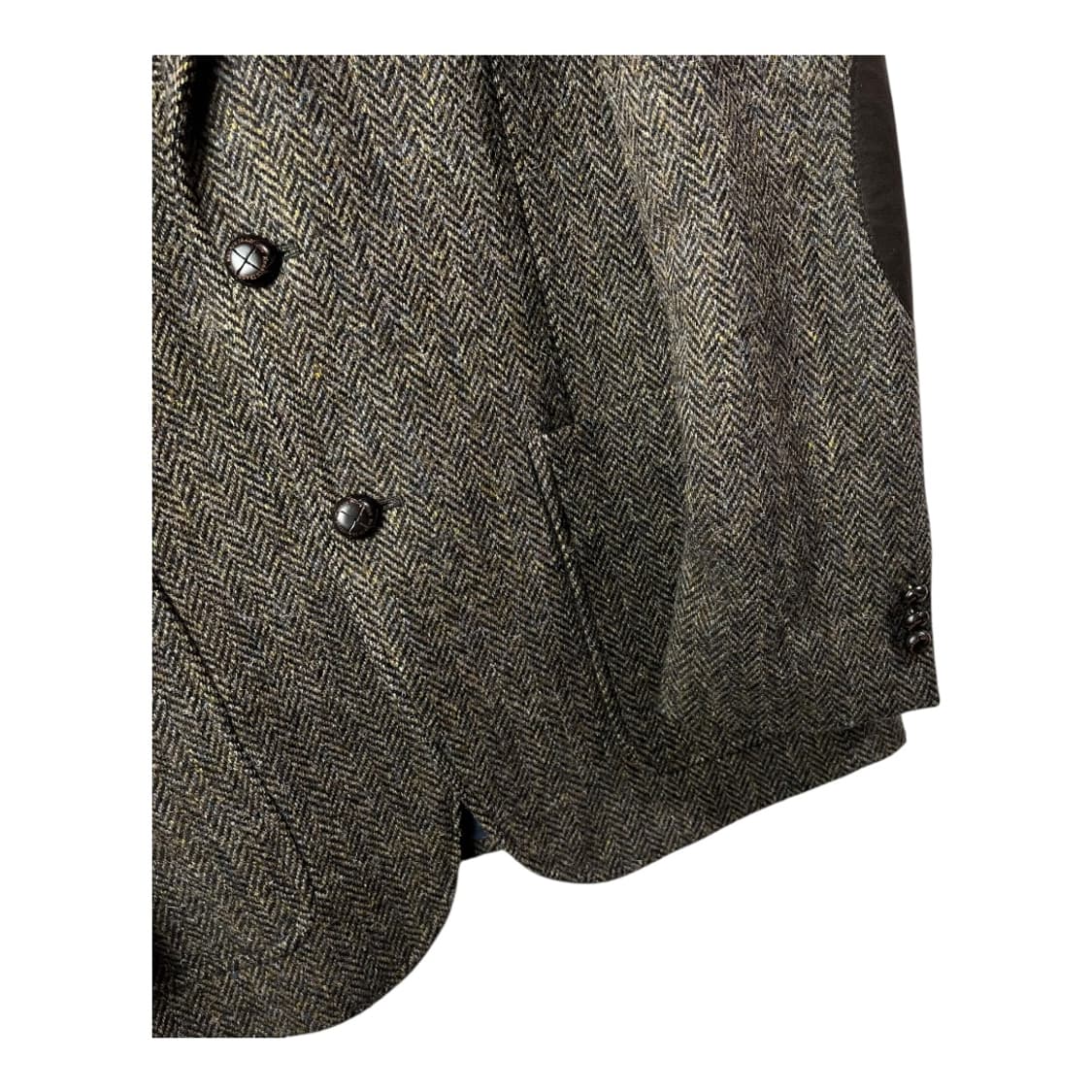 [Kent x Harris Tweed] 엘보패치 헤링본 자켓 상품이미지3