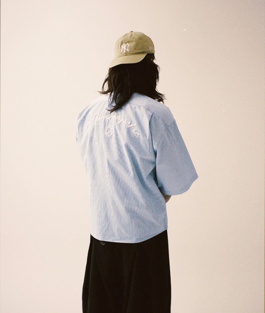 뉴치프시크 디피 Needlework crop stripe shirts 상품이미지4