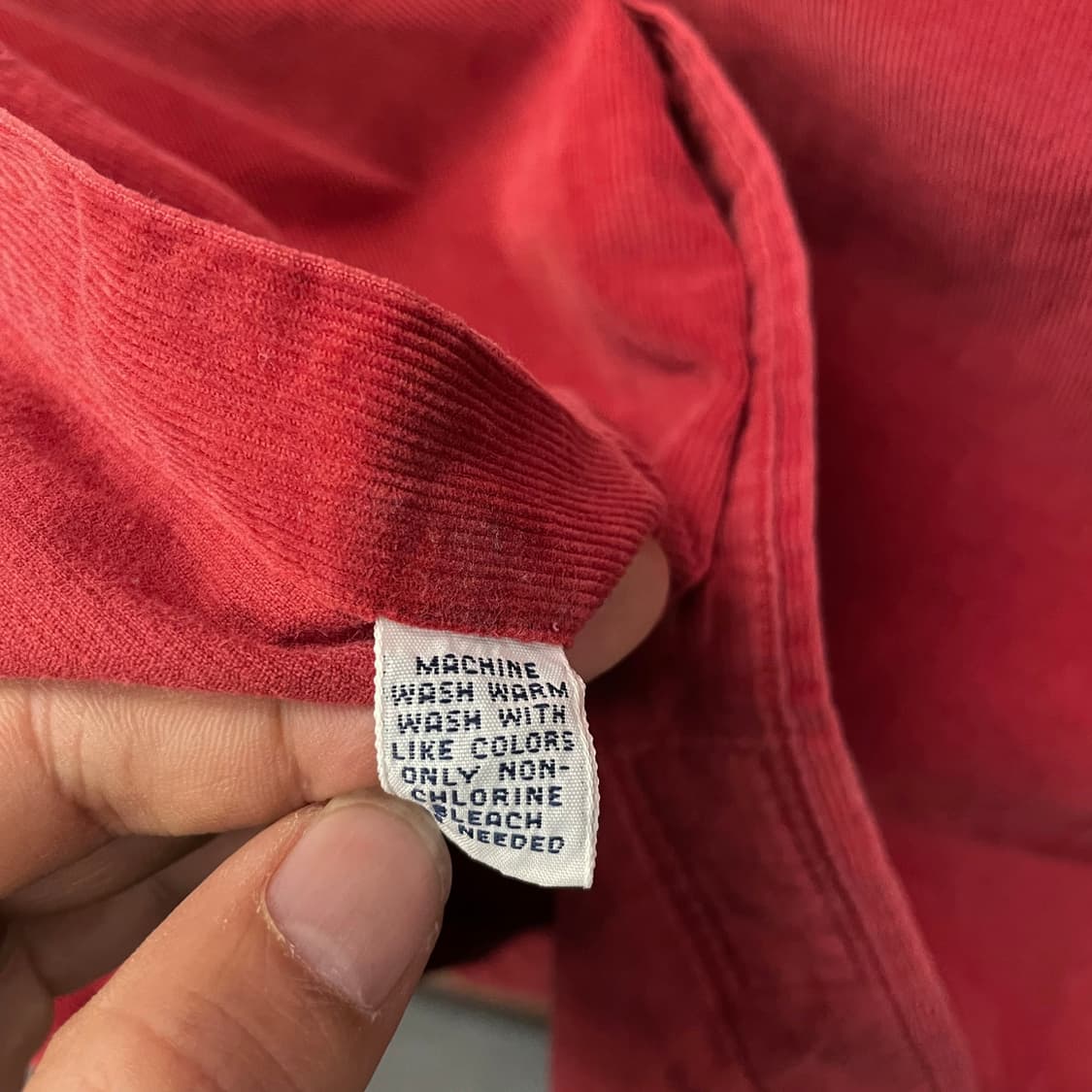 90s 폴로 랄프로렌 블레어 핏 버튼 다운 코듀로이 셔츠 N414 상품이미지9